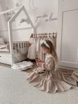 Kleid für Mädchen Flori in Beige